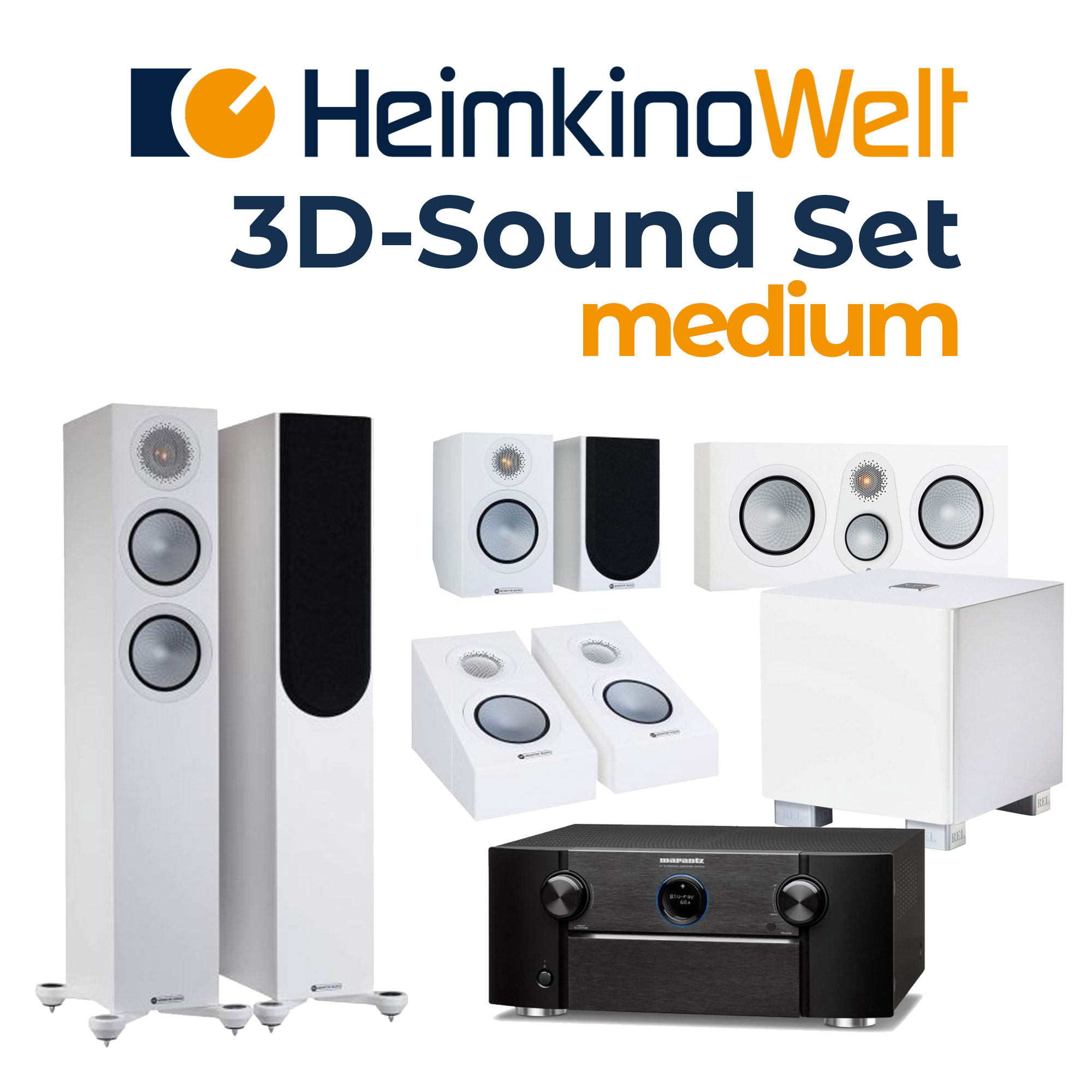 HeimkinoWelt 9.1 3D-Sound Set --- 1