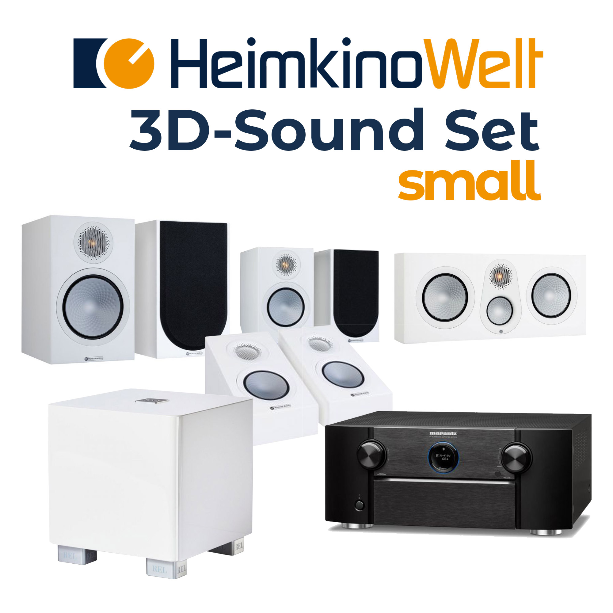 HeimkinoWelt 9.1 3D-Sound Set --- 1