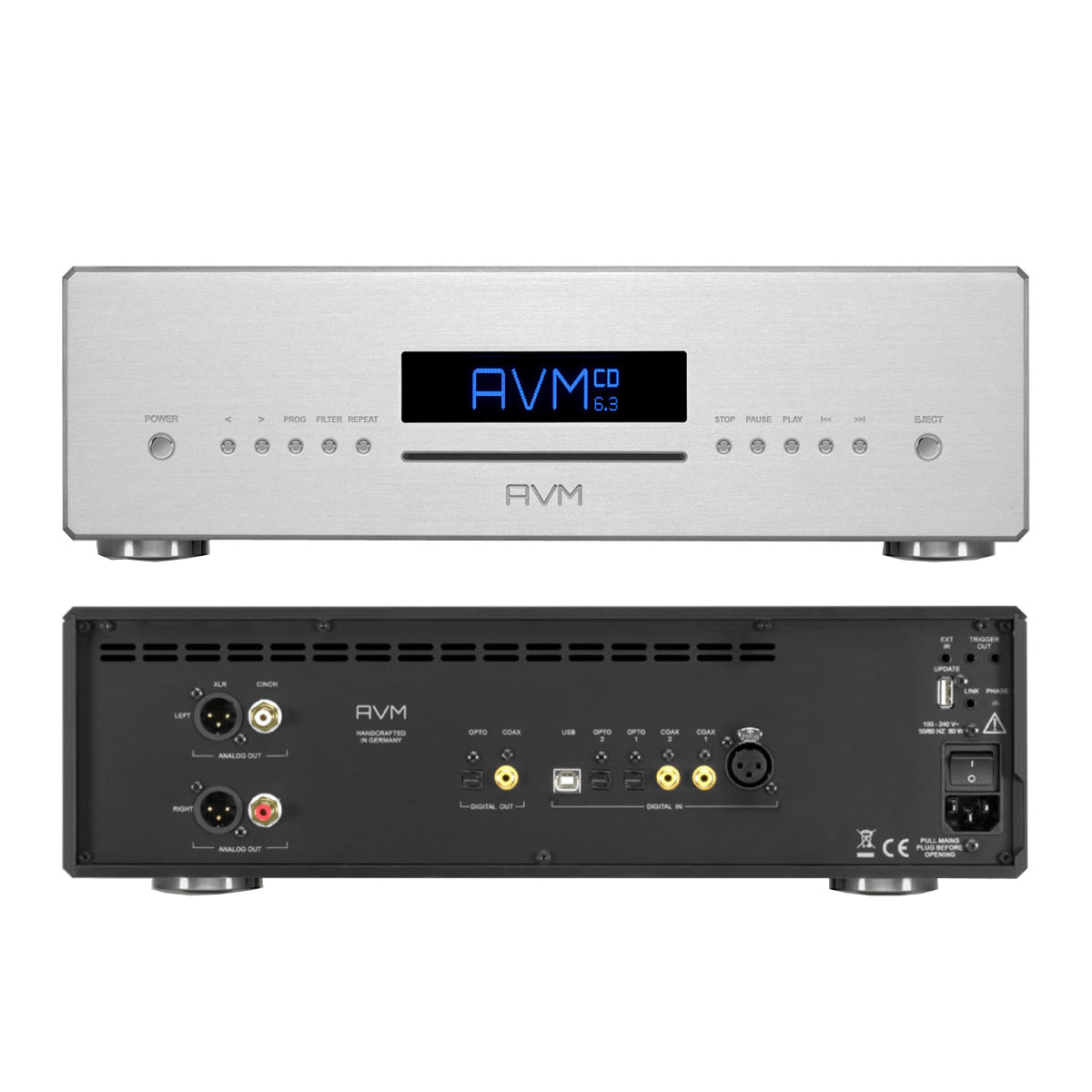 AVM Ovation CD6.3 Silber --- 1