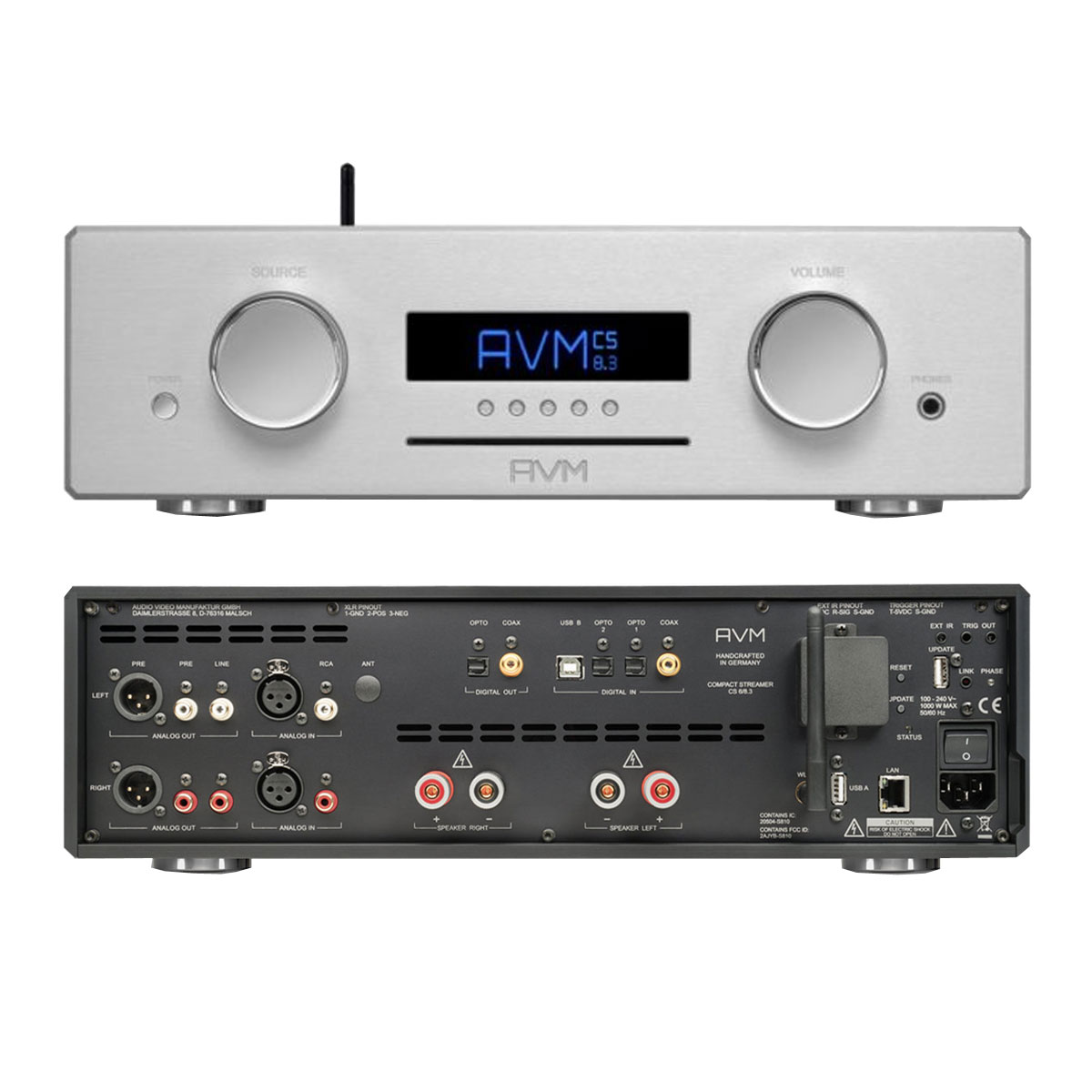 AVM Ovation CS8.3 Silber --- 1