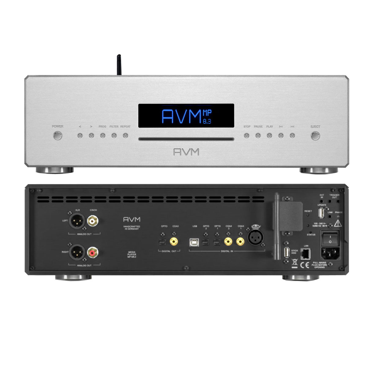 AVM Ovation MP8.3 Silber --- 1