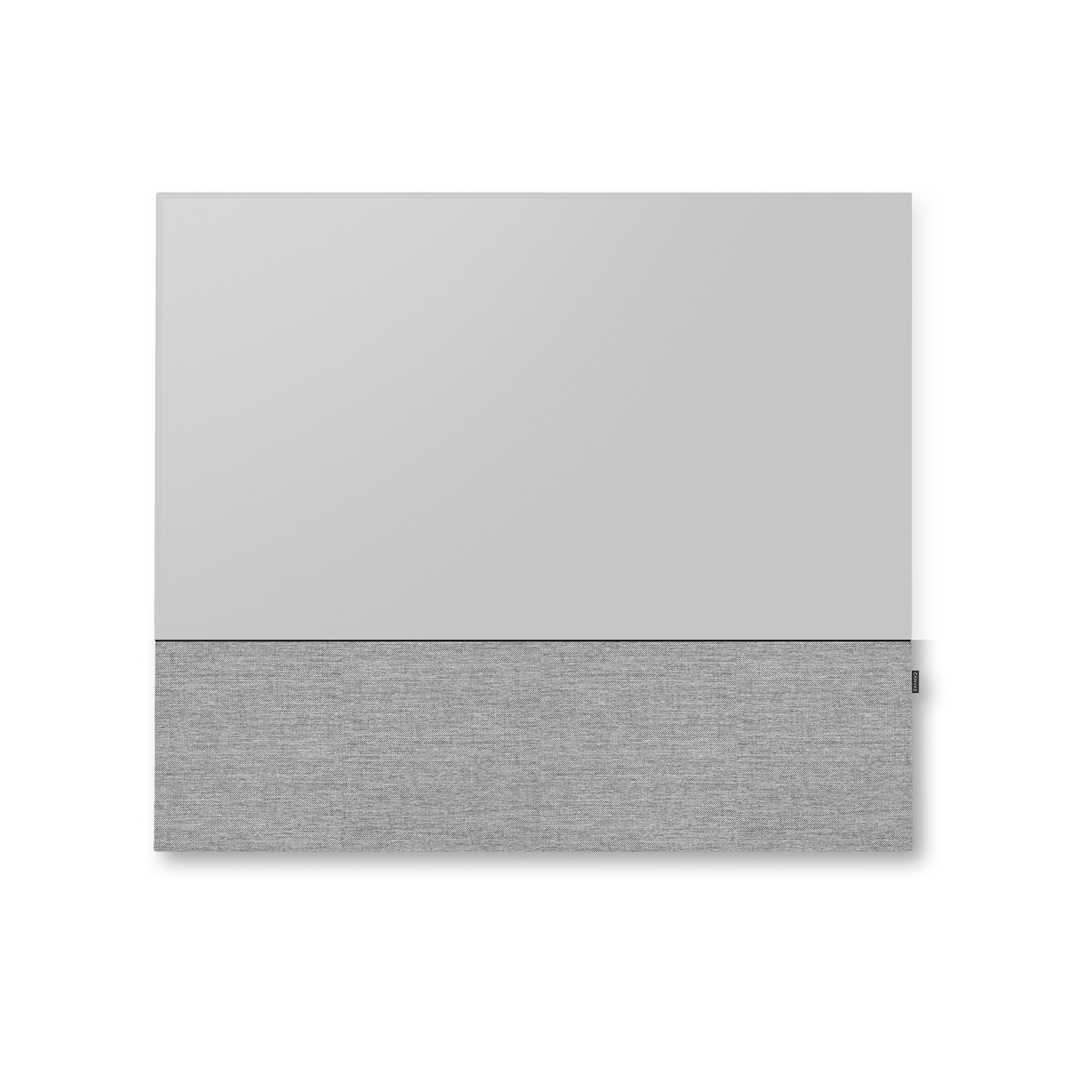 Canvas 65'' Struktur-Grau --- 1