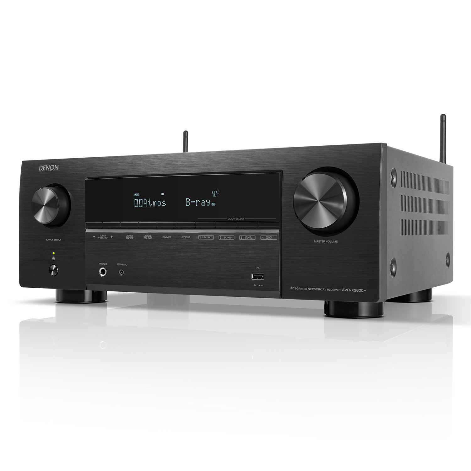 Denon AVR-X2800H Schwarz --- 1