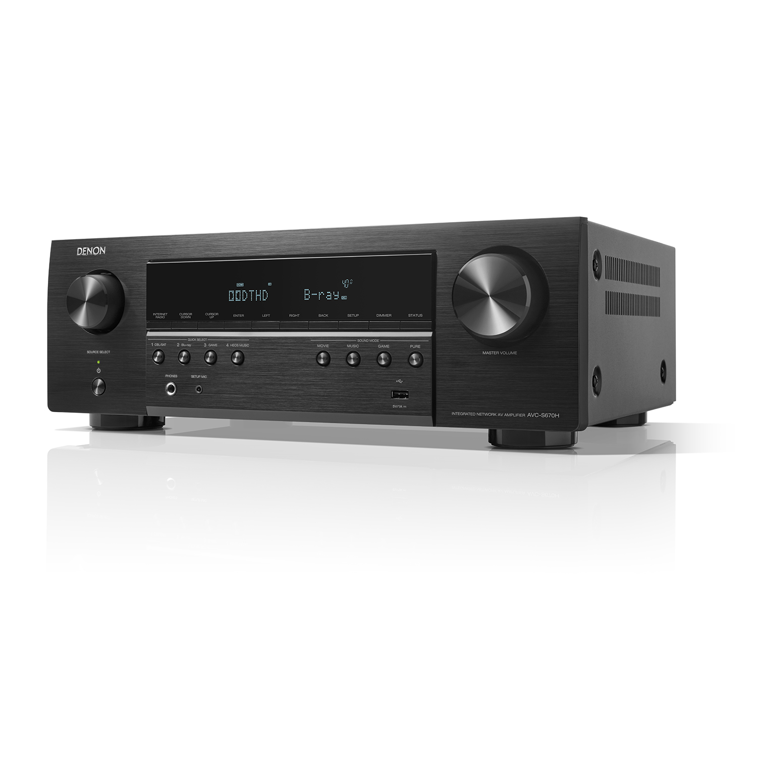 Denon AVR-S670H Schwarz --- 1