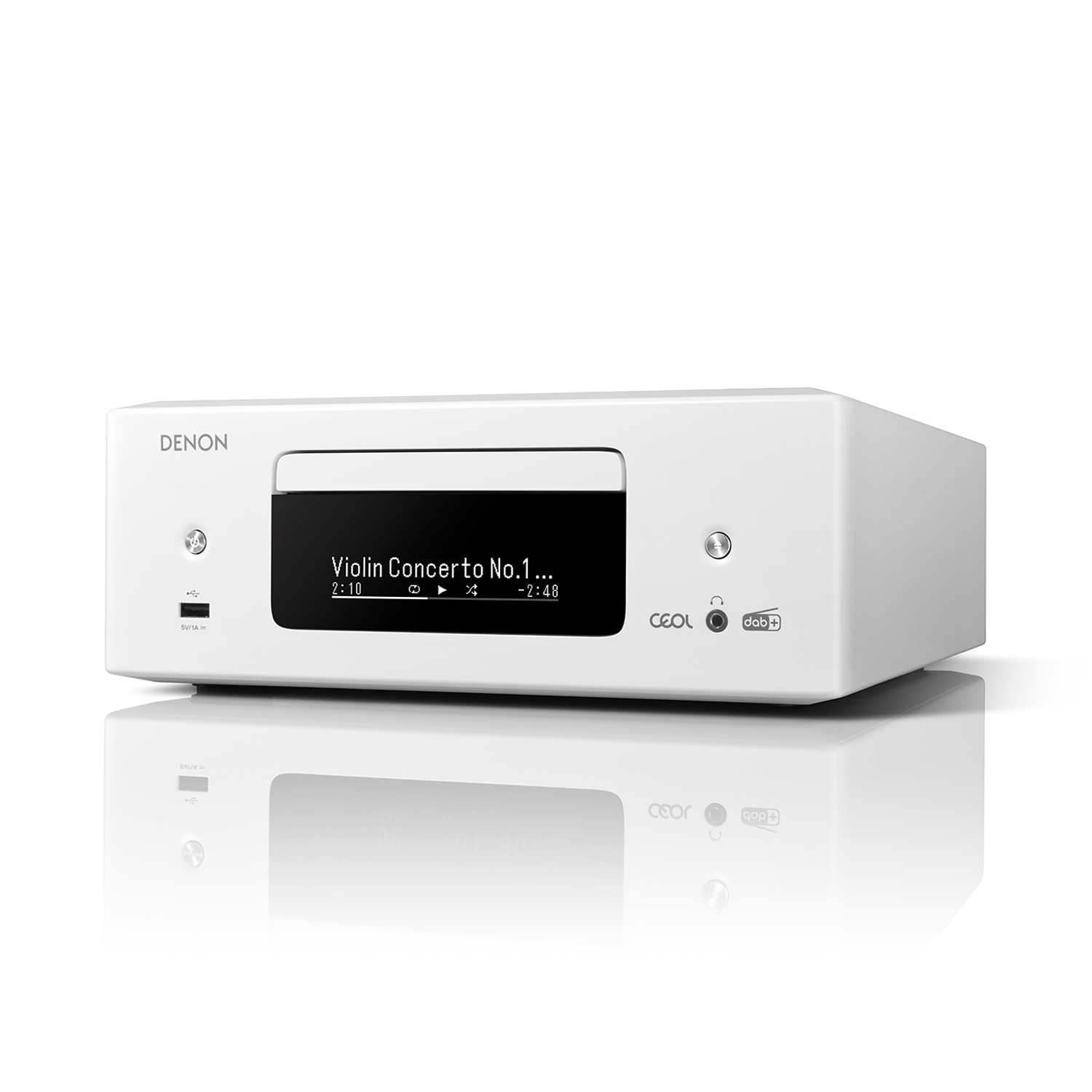 Denon RCD-N12DAB Weiß --- 1