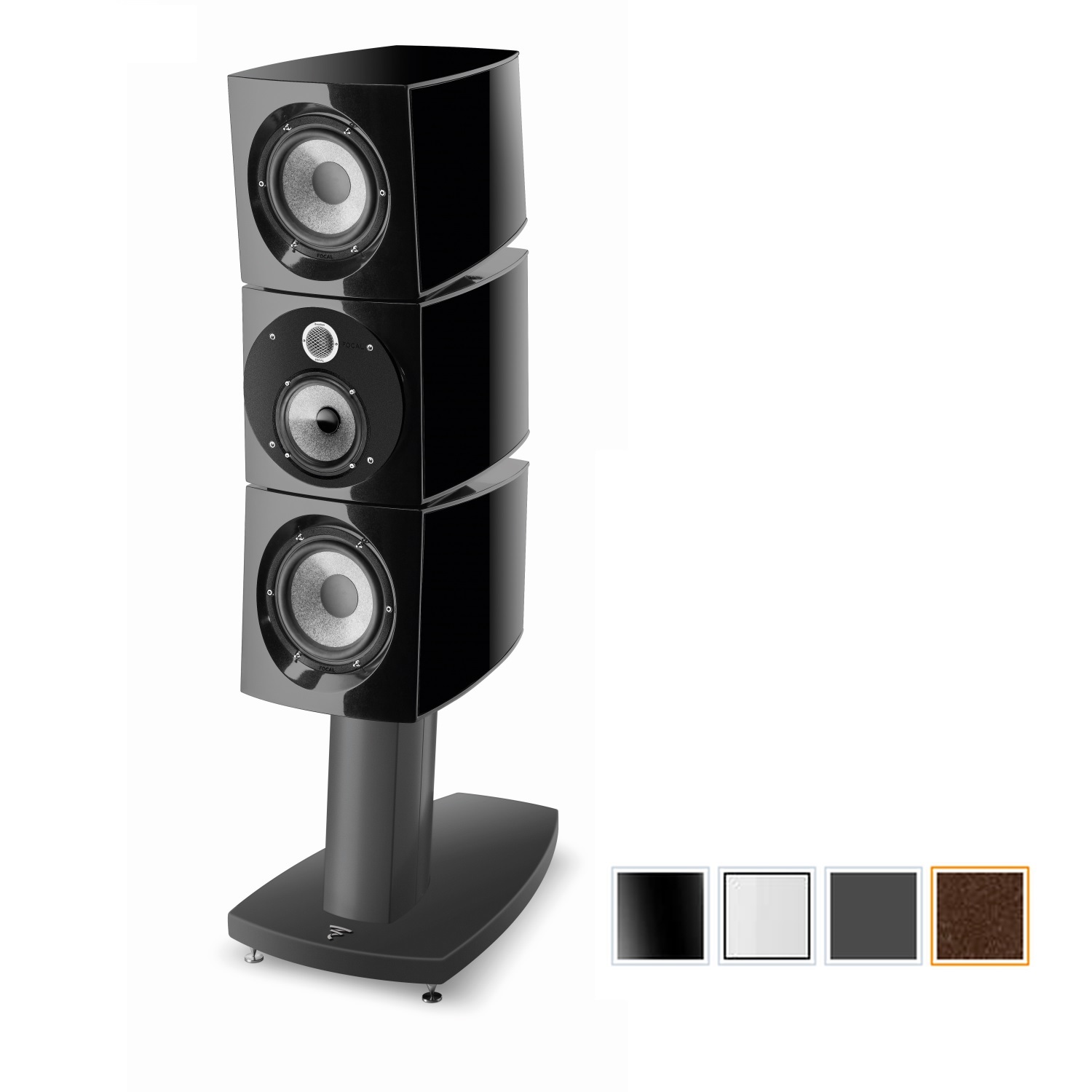 Focal Viva LR Utopia Color Evo Schwarz hochglanz --- 1