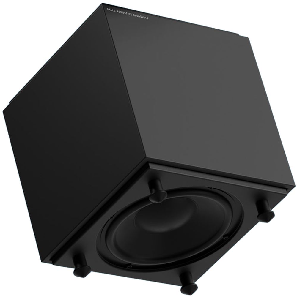 Gallo Acoustics Room Sub 10 Schwarz matt --- 1