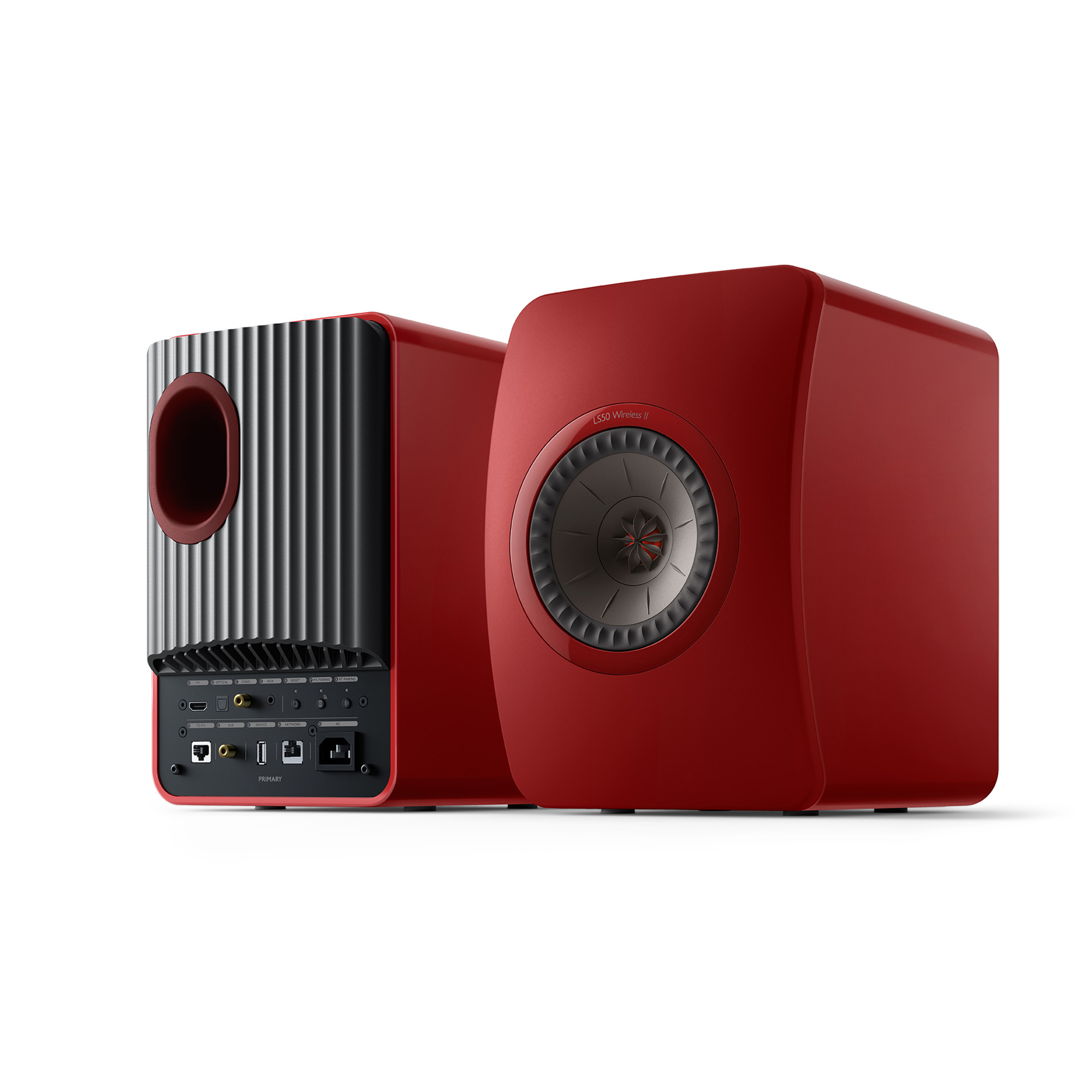 KEF LS50 Wireless II Crimson Red --- 1