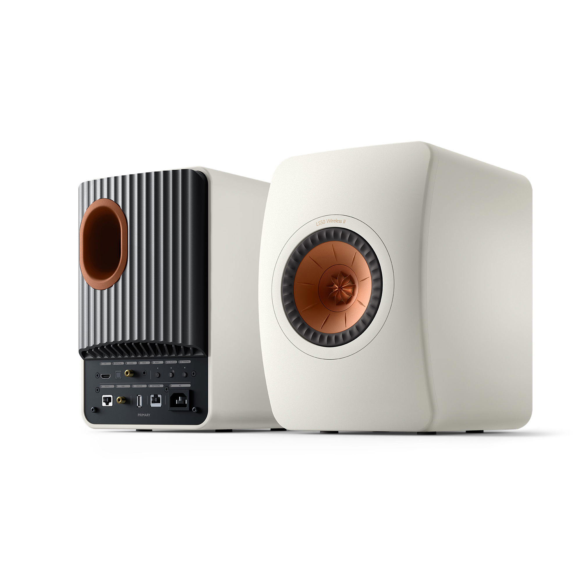 KEF LS50 Wireless II Mineral White --- 1