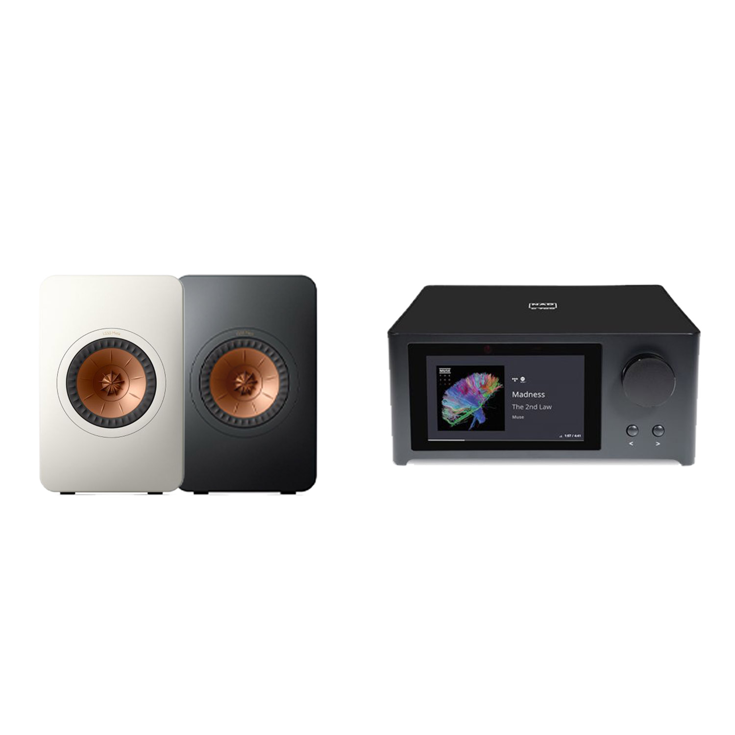 HeimkinoWelt KEF LS50 META & NAD C 700 --- 1