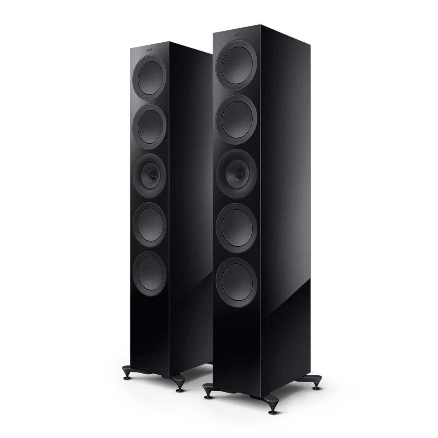 KEF R11 Meta Schwarz hochglanz --- 1