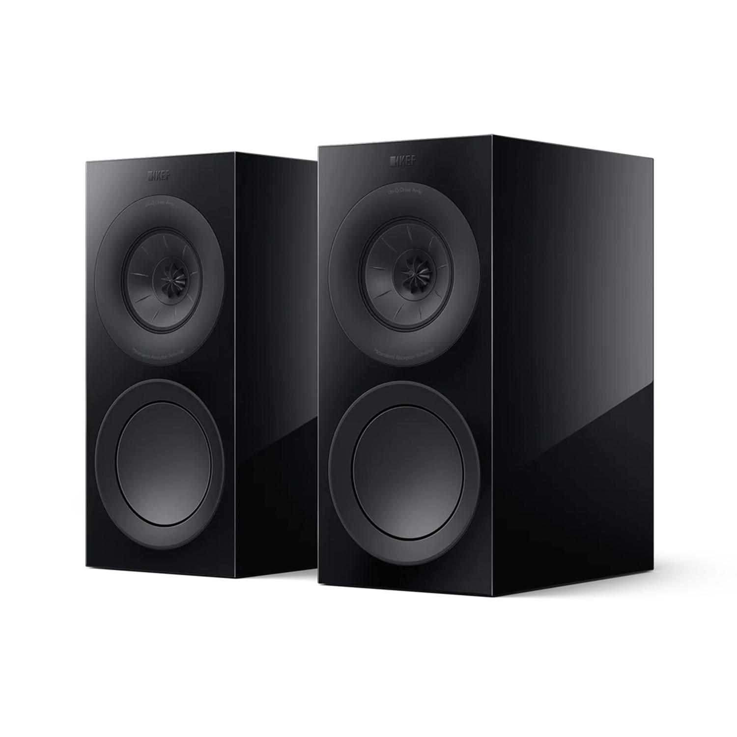 KEF R3 Meta Schwarz hochglanz --- 1