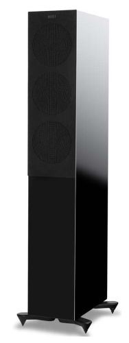 KEF R5 Schwarz hochglanz --- 1