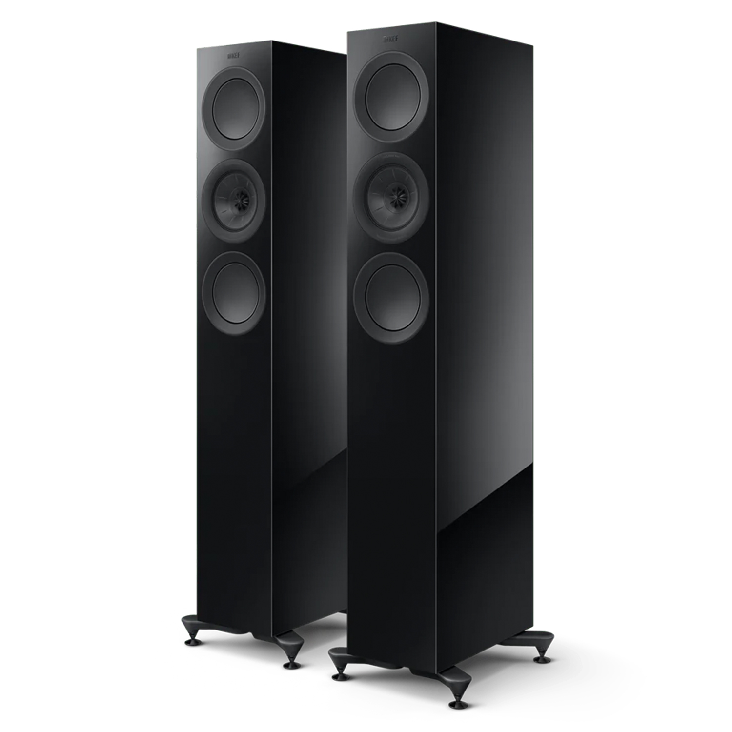 KEF R5 Meta Schwarz hochglanz --- 1