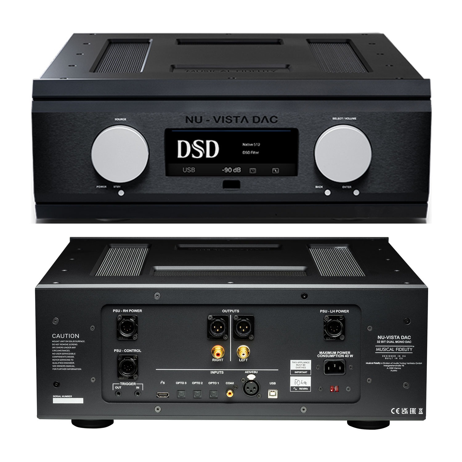 Musical Fidelity Nu-Vista DAC Schwarz --- 1