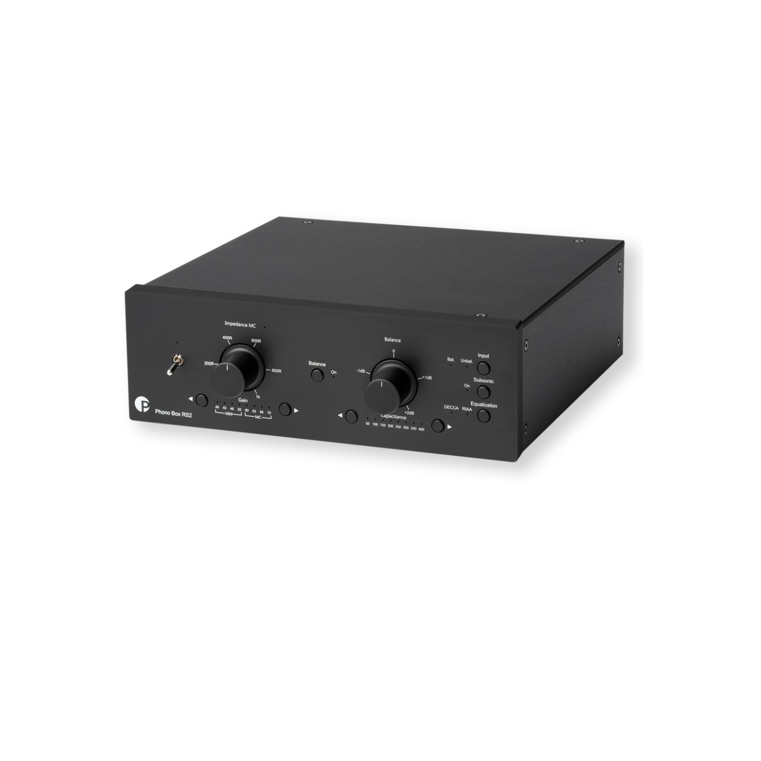 Pro-Ject Phono-Box RS2 Schwarz --- 1