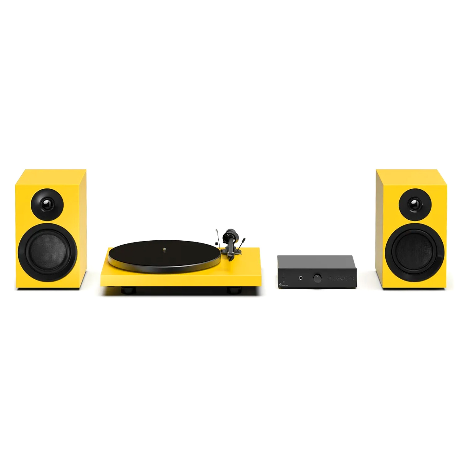 Pro-Ject Colourful Audio System E Goldgelb --- 1