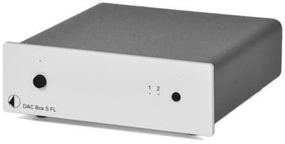 Pro-Ject DAC-Box S FL - Digital - Analog Wandler (Schwarz/Silber) --- 1