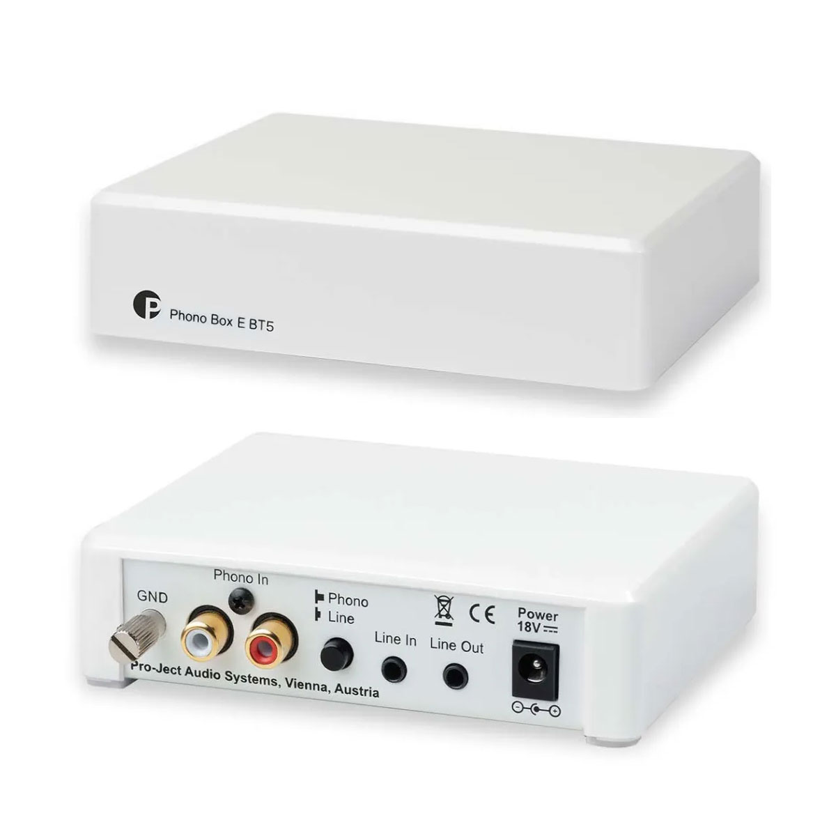 Pro-Ject Phono-Box E BT 5 Weiß --- 1