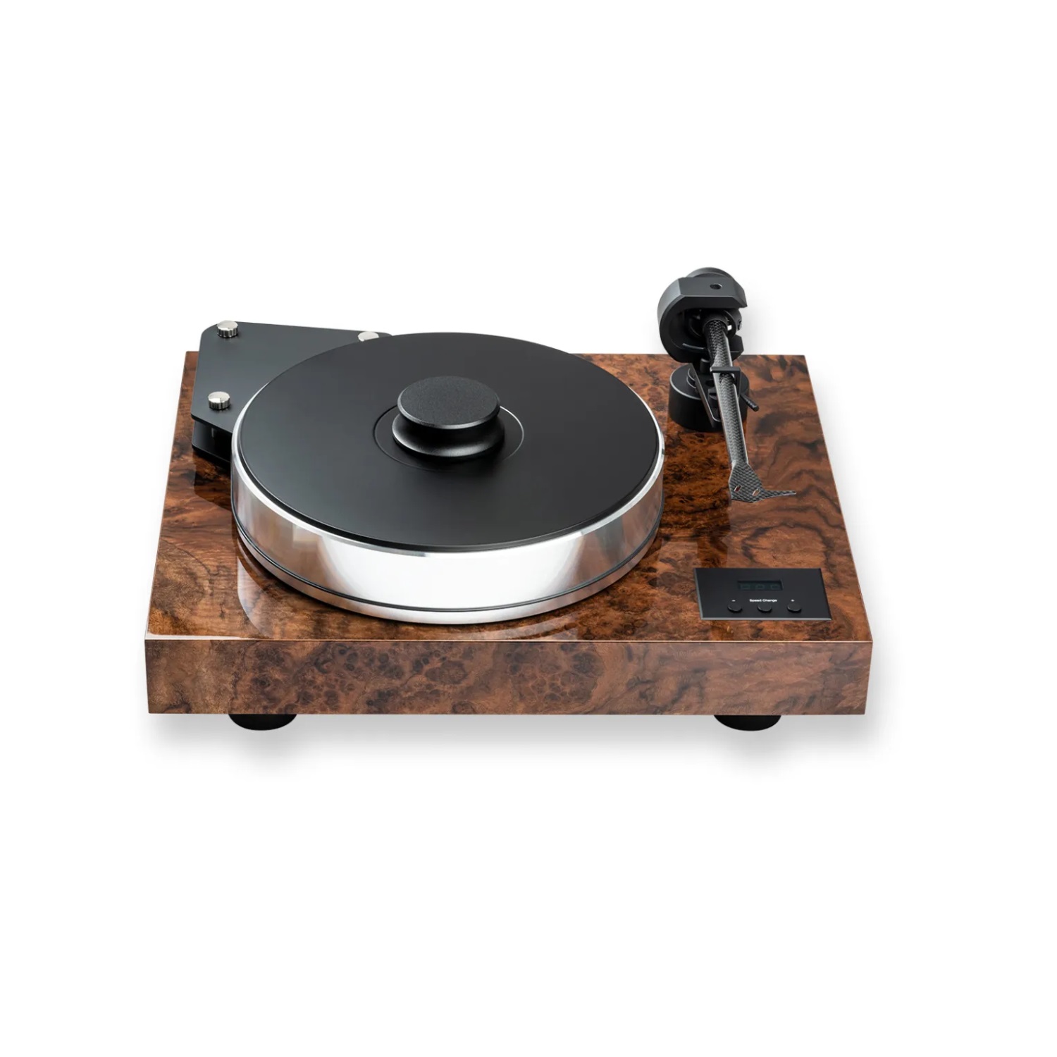 Pro-Ject Xtension 10 Evolution Nussholzwurzel hochglanz --- 1