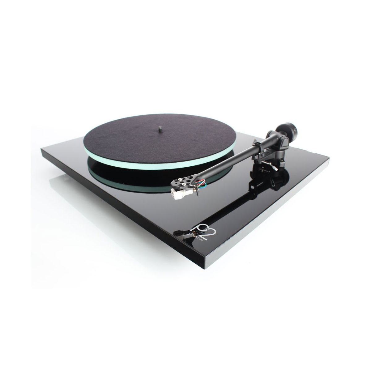 Rega Planar 2 + Carbon Tonabnehmer und RB220 Tonarm Schwarz --- 1