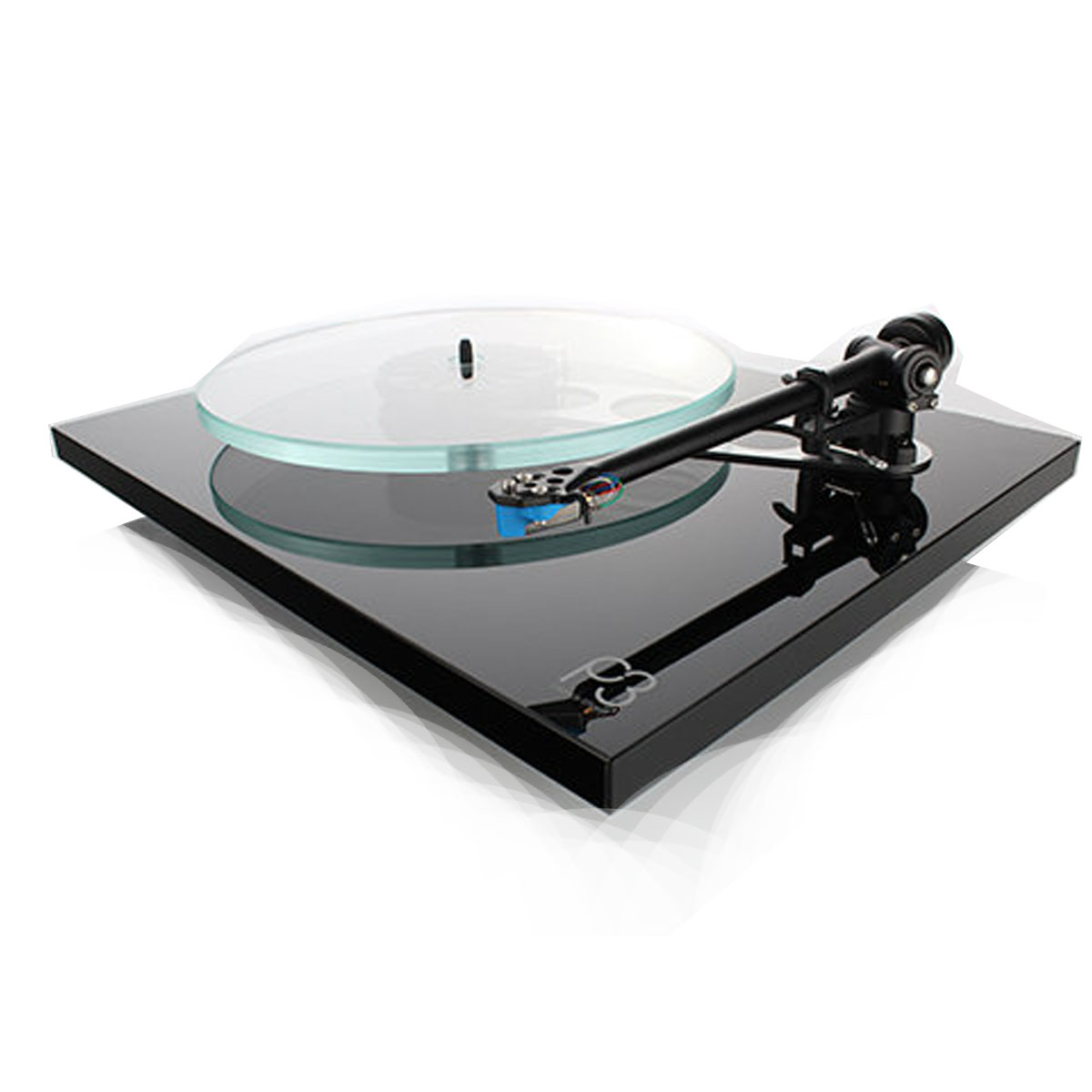 Rega Planar 3 + RB330 Tonarm Schwarz --- 1