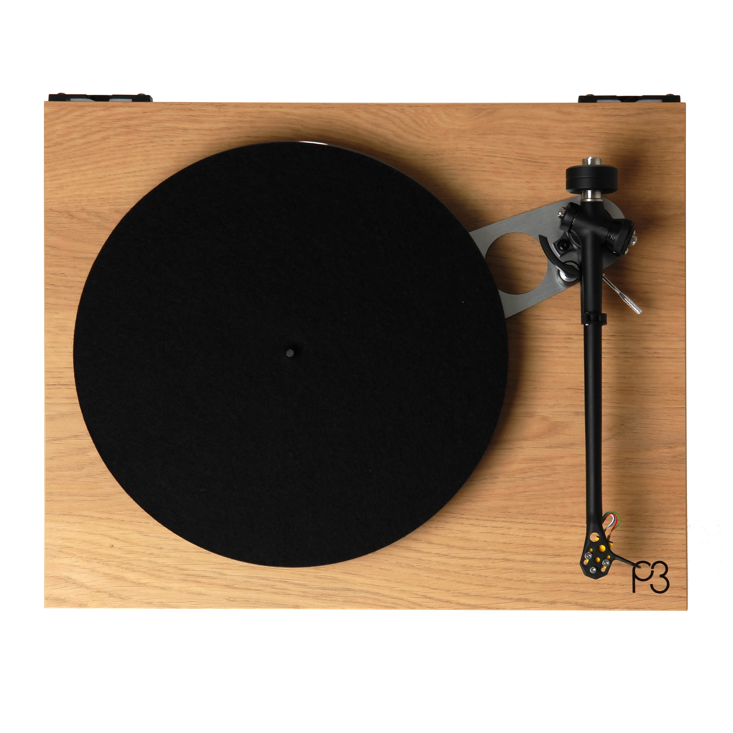 Rega Planar 3 + Excalibur Tonabnehmer (Black) und RB330 Tonarm Eiche matt --- 1