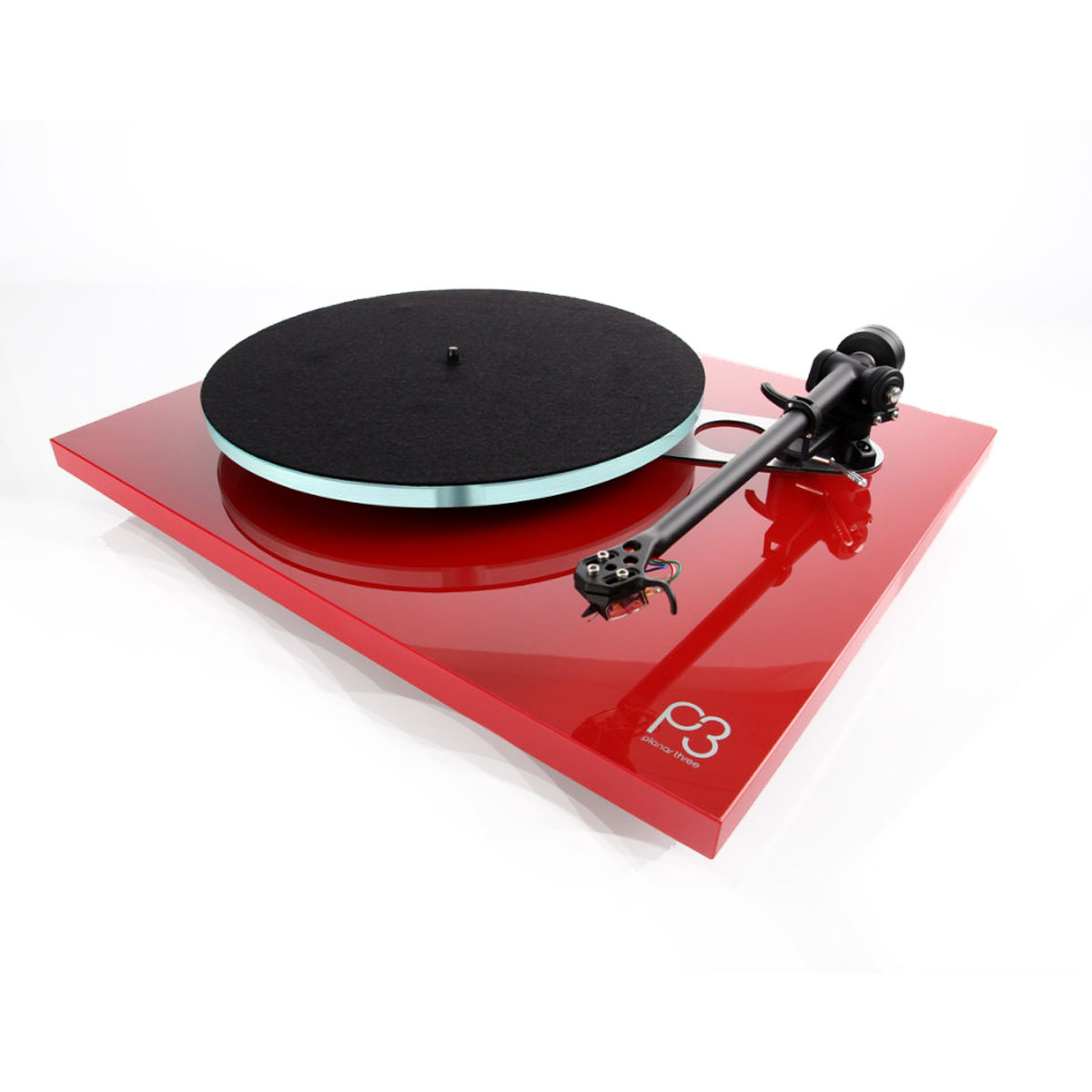 Rega Planar 3 + RB330 Tonarm Rot --- 1