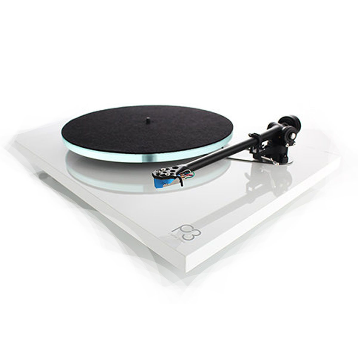 Rega Planar 3 + RB330 Tonarm Weiß --- 1