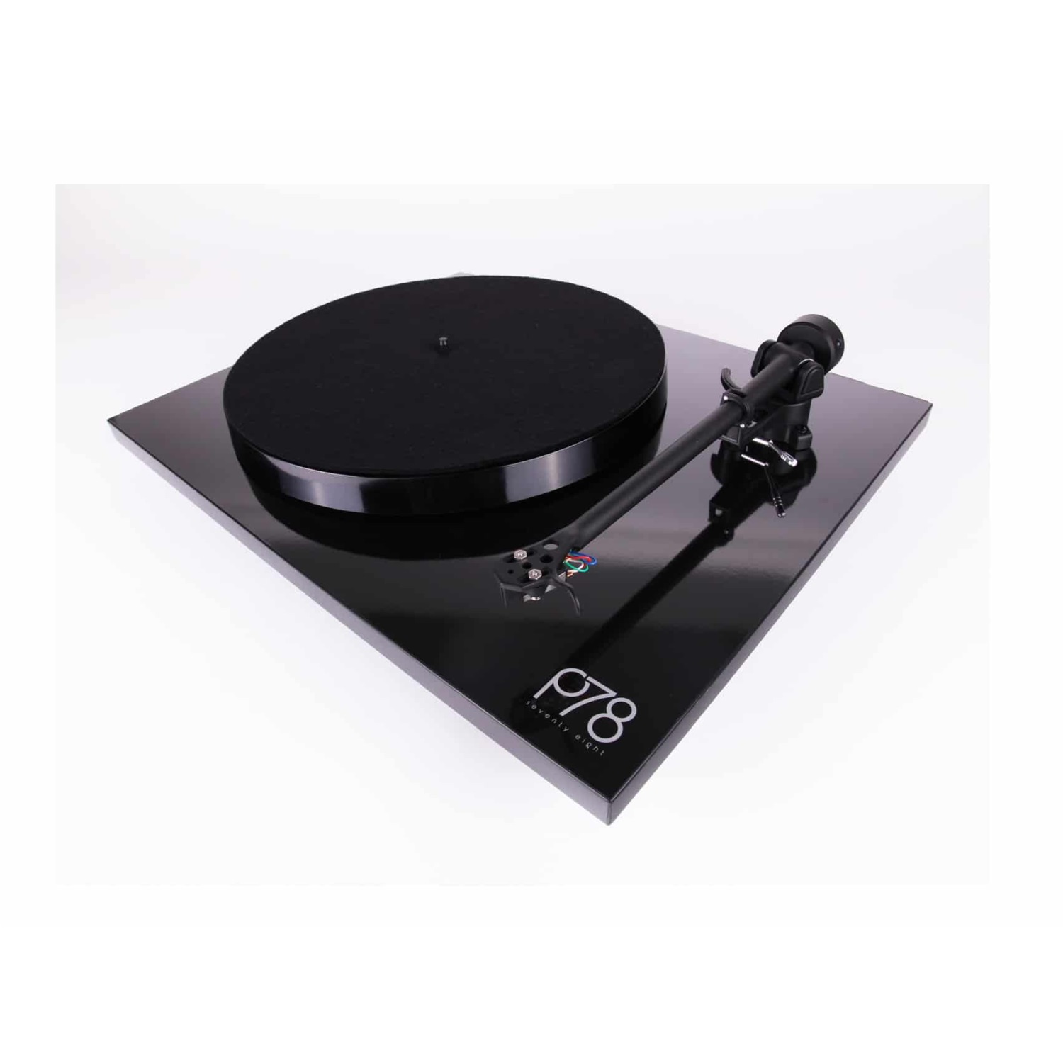 Rega Planar 78 + Carbon Tonabnehmer und RB220 Tonarm Schwarz --- 1