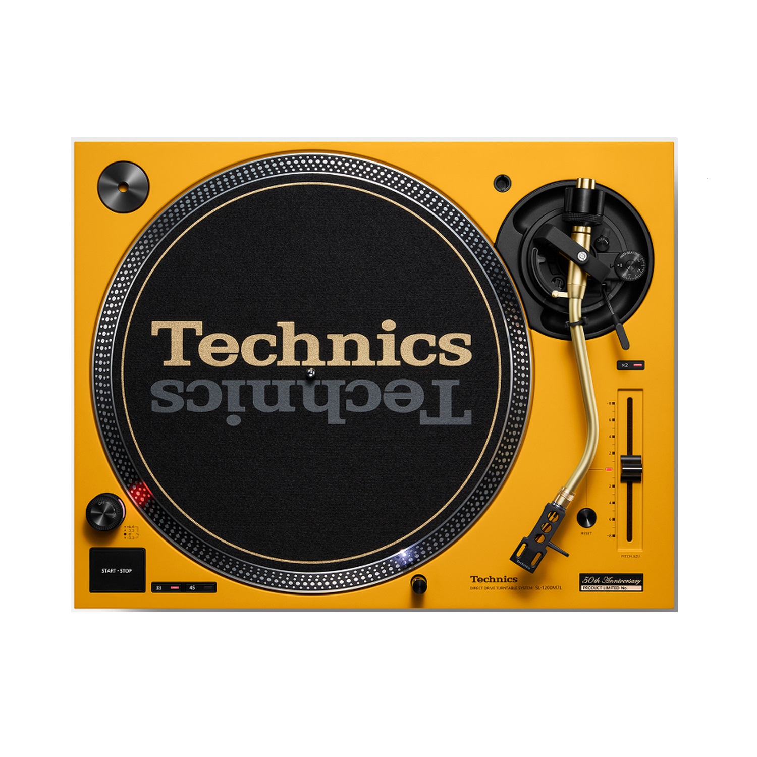 Technics SL-1200M7LE Limited Edition Gelb --- 1